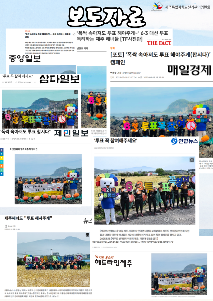 제21대 대선 홍보캠페인 '폭싹 속아져도 투표 해야주게'