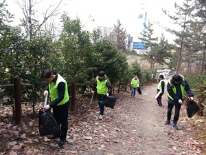 1390사회공헌활동(환경정화)을 통한 공명선거 홍보 캠페인