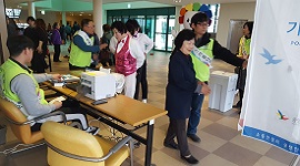 제7회 전국동시지방선거 사전투표 체험 및 공명선거 캠페인 실시